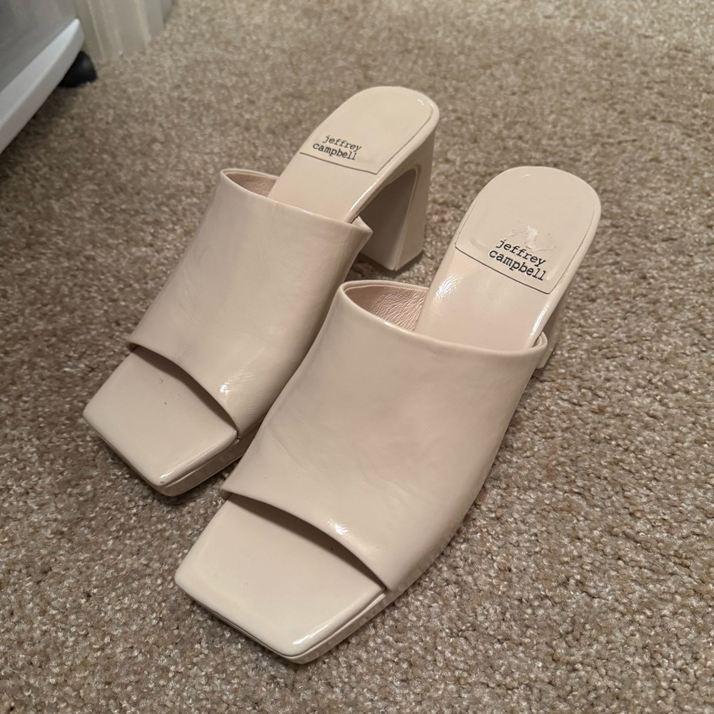 Jeffrey Campbell Caviar Platform Slide Sandal